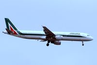 EI-IXF @ EGLL - Airbus A321-112 [0515] (Alitalia) Home~G 24/08/2012. On approach 27L.