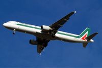 EI-IXF @ EGLL - Airbus A321-112 [0515] (Alitalia) Home~G 10/11/2010. On approach 27R.
