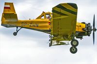 SP-ZWN @ EPOM - Pzl Mielec M-18 Dromader - by Jerzy Maciaszek