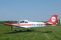 PH-MBW @ EHHV - Fuji FA-200 taxying at Hilversum airfield, the Netherlands.
