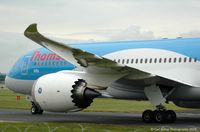 G-TUIB @ EGCC - Taken from the AVP. - by Carl Byrne (Mervbhx)