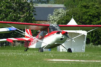 G-AYXU @ EGBK - at AeroExpo 2013 - by Chris Hall