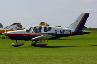 G-MRTN @ EGBK - at AeroExpo 2013 - by Chris Hall
