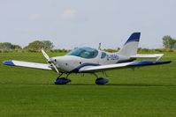 G-XERO @ EGBK - at AeroExpo 2013 - by Chris Hall