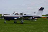 G-AWFJ @ EGBK - at AeroExpo 2013 - by Chris Hall
