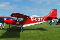 G-CGTV @ EGBK - at AeroExpo 2013 - by Chris Hall