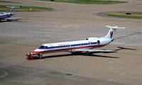 N800AE @ KDFW - Pushback DFW - by Ronald Barker