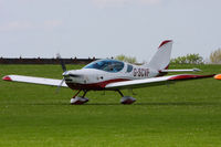 G-SCVF @ EGBK - at AeroExpo 2013 - by Chris Hall