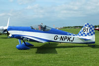 G-NPKJ @ EGBK - at AeroExpo 2013 - by Chris Hall