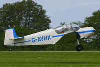 G-AYHX @ EGBK - at AeroExpo 2013 - by Chris Hall