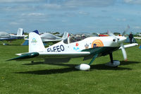 EI-EEO @ EGBK - at AeroExpo 2013 - by Chris Hall