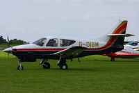 G-OIBM @ EGBK - at AeroExpo 2013 - by Chris Hall