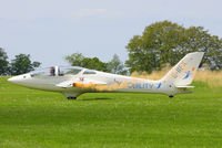 G-IIFX @ EGBK - at AeroExpo 2013 - by Chris Hall