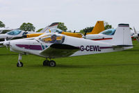 G-CEWL @ EGBK - at AeroExpo 2013 - by Chris Hall