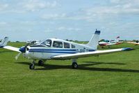 G-BSLT @ EGBK - at AeroExpo 2013 - by Chris Hall