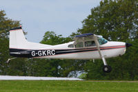 G-GKRC @ EGBK - at AeroExpo 2013 - by Chris Hall