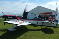 G-IIRI @ EGBK - at AeroExpo 2013 - by Chris Hall