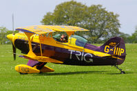 G-IIIP @ EGBK - at AeroExpo 2013 - by Chris Hall
