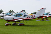 G-SCVF @ EGBK - at AeroExpo 2013 - by Chris Hall