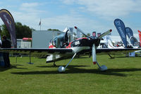 G-IIRI @ EGBK - at AeroExpo 2013 - by Chris Hall
