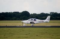 D-ETNH @ EHGG - About to fly back after a stop on Eelde airport.