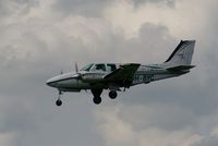 PH-BYC @ EHGG - The Raytheon turned back around the end of the afternoon to homebase Eelde after a overlanding. Now on final on runway 23. - by Jorrit de Bruin