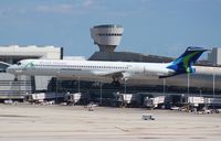 N802WA @ MIA - World Atlantic MD-83 - by Florida Metal