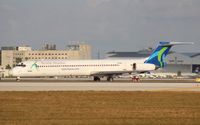 N803WA @ MIA - World Atlantic MD-82 - by Florida Metal