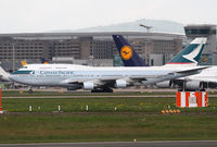 B-HKV @ EDDF - Cathay Pacific Boeing 747