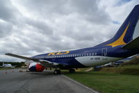 VP-BDB @ EGHL - Parked at Lasham awaiting sale