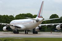 F-RAJB @ LFPG - French AF , 1995 Airbus A340-212, c/n: 081 - by Terry Fletcher