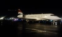 N815PA - Did not have camera, used camera phone and got a poor shot but this was a plane I wanted Pepsi's Global 5000 - by Florida Metal