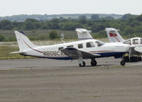 N808CA @ EGFH - Visiting Piper Saratoga llHP. - by Derek Flewin