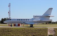 N827CT @ ORL - Falcon 50 leaving NBAA - by Florida Metal