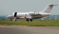 OE-IND @ EGFF - Visiting Challenger 605 operated by VJS VistaJet. - by Roger Winser