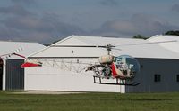 N666SM @ 88C - Bell 47G-3B-1 - by Mark Pasqualino