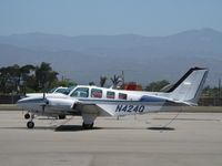 N424Q @ OXR - 1990 Beech 58 BARON, two Continental IO-550s 300 Hp each upgrades, six seats. - by Doug Robertson