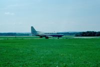 N1024G @ POU - IBM Corporation Rockwell Sabreliner, N1024N, at Dutchess County Airport, Poughkeepsie, NY - September 1976 - by scotch-canadian