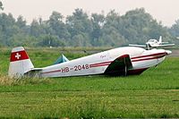 HB-2048 @ LFLV - Scheibe SF-28A Tandem Falke [5704] Vichy~F 08/07/2006