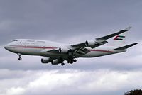 A6-HRM @ EGLL - Boeing 747-422 [26903] (Dubai Government) Heathrow~G 01/09/2006