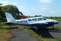 G-AYSB @ EGCV - Sleap visitor - by Chris Hall