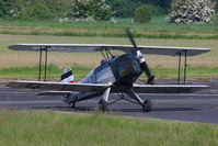 G-EMJA @ EGCV - Sleap visitor - by Chris Hall