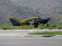 N89EL @ SZP - 1989 Bellanca 17-30A SUPER VIKING, Continental IO-520 300 Hp, departure takeoff climb Rwy 22 - by Doug Robertson
