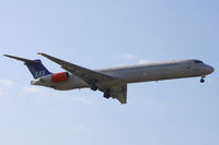 SE-DIR @ EGLL - SAS Scandinavian Airlines - by Chris Hall