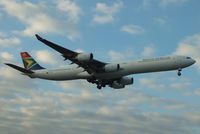 ZS-SND @ EGLL - South African Airways - by Chris Hall