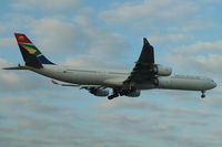 ZS-SND @ EGLL - South African Airways - by Chris Hall