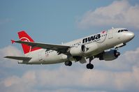 N331NB @ KDTW - NWA A319 departing DTW - by FerryPNL