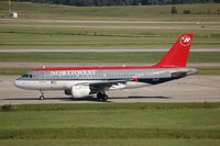 N351NB @ KDTW - NWA A319 taxying - by FerryPNL