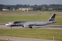 N587NK @ KDTW - Spirit A321 just arrived - by FerryPNL