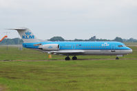 PH-KZI @ EGSH - About to depart from Norwich. - by Graham Reeve